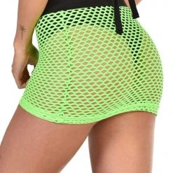 Body Language Fishnet Mini Skirt New Arrivals