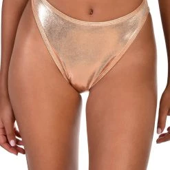 J. Valentine Rose All Day High Cut Booty Shorts Bottoms