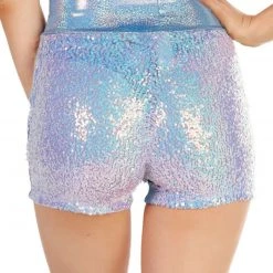 Bottoms J. Valentine Sporty Sequin Babe Biker Shorts