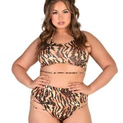 Day G Kurious Kitty Underboob Crop Top Tops