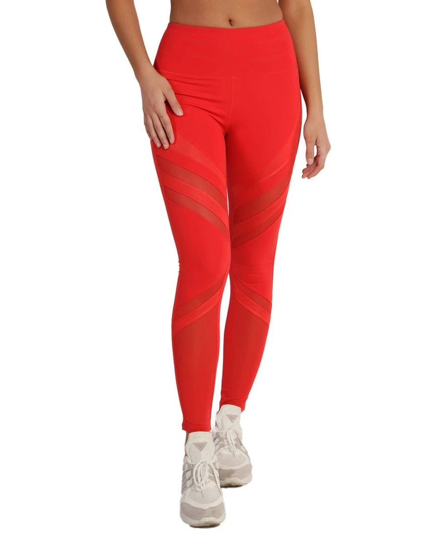 LA Society Bottoms Power Up Mesh Inset Leggings 1 LA Society Bottoms Power Up Mesh Inset Leggings