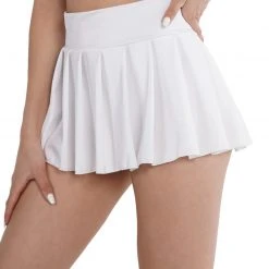Body Language Clothing See U After Class Pleated Mini Skirt