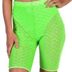 Shop 17 Bottoms Stunner Sequin Biker Shorts