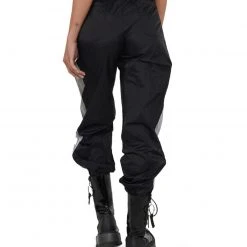Hot & Delicious Black Bead Clothing Time 2 Get Lit Reflective Cargo Joggers
