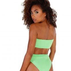 Hot & Delicious Black Bead Neon Lightz Tube Top Set