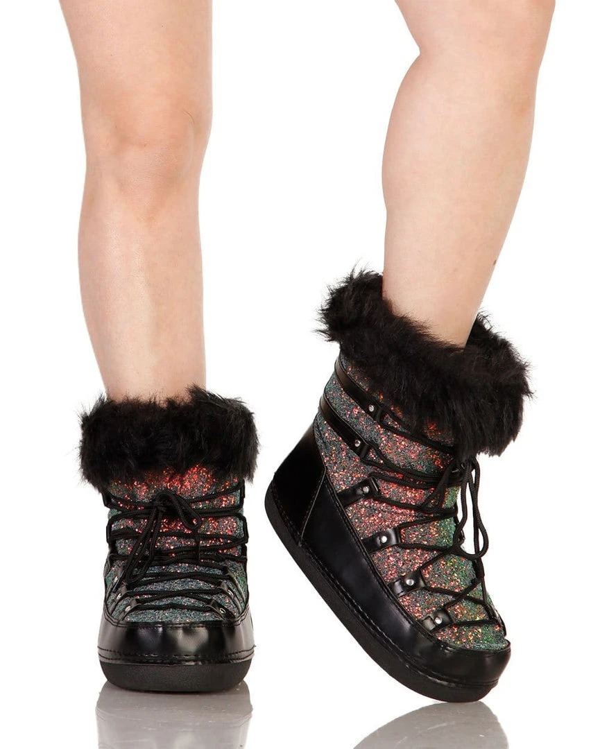 Cape Robin Cosmic Dancer Fur Cuffed Boots Shoes 2 Cape Robin Cosmic Dancer Fur Cuffed Boots Shoes