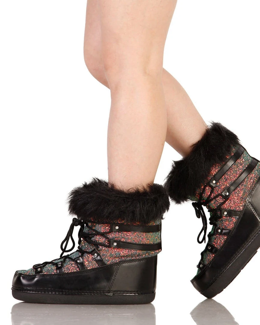 Cape Robin Cosmic Dancer Fur Cuffed Boots Shoes 1 Cape Robin Cosmic Dancer Fur Cuffed Boots Shoes