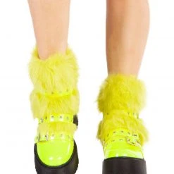 Lemonade Issa Mood Furry Boots