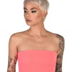 Tresser Tops Bare Neon Tube Top