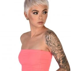 Tresser Tops Bare Neon Tube Top