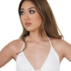 Body Language Clothing Basic Baddie Triangle Top 68 Body Language Clothing Basic Baddie Triangle Top