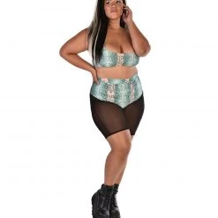 Day G Tops Boa Babe Crop Top