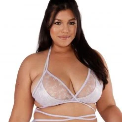 OhYes Butterfly Sparkle Wrap Around Top