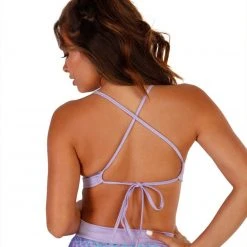 Body Language Cotton Kandi Sparkle Fishnet Underboob Top