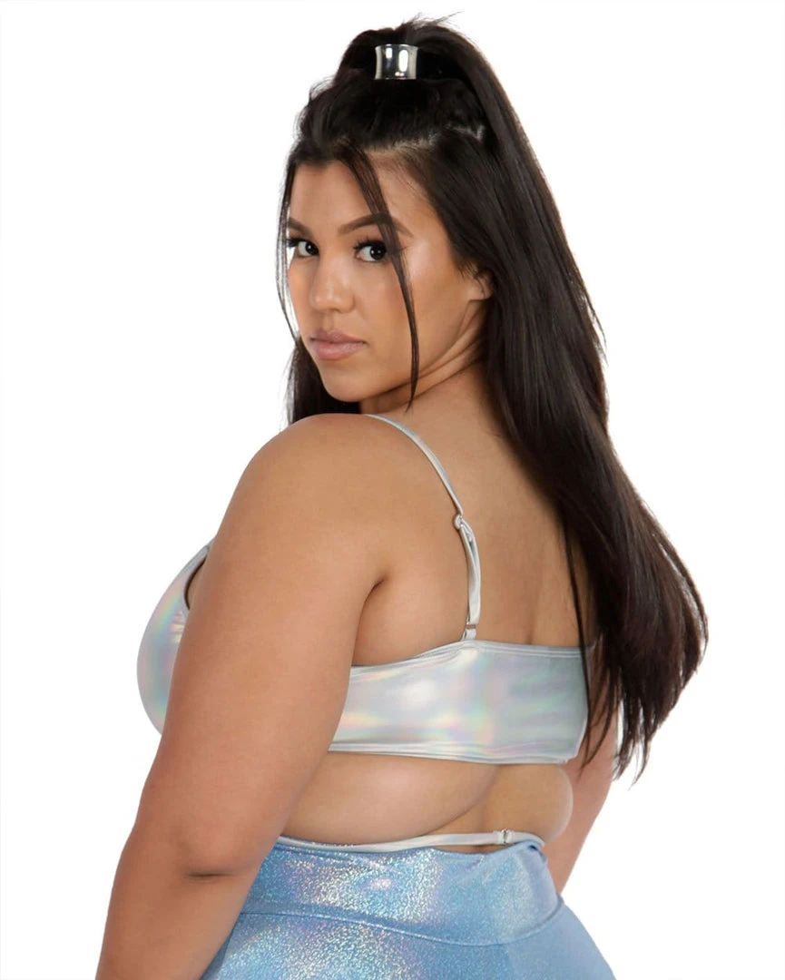 Dippin Daisies Holo Heaven Wrap Around Crop Top 16 Dippin Daisies Holo Heaven Wrap Around Crop Top