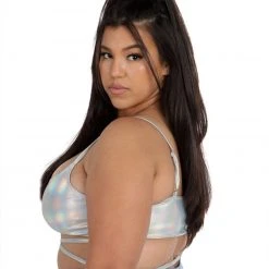 Dippin Daisies Holo Heaven Wrap Around Crop Top 30 Dippin Daisies Holo Heaven Wrap Around Crop Top