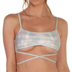 Dippin Daisies Holo Heaven Wrap Around Crop Top 21 Dippin Daisies Holo Heaven Wrap Around Crop Top