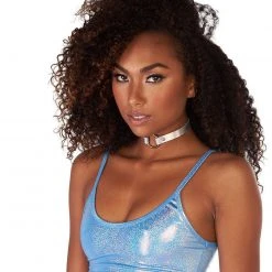 J. Valentine Frosty N' Fab Crop Top