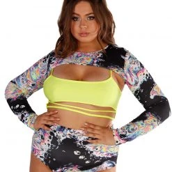 Day G Liquid Tripp Ultra Crop Long Sleeve