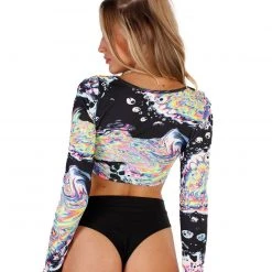 Day G Liquid Tripp Underboob Long Sleeve