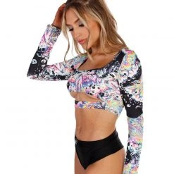 Day G Liquid Tripp Underboob Long Sleeve