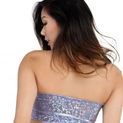 Body Language Magical Dream Lace Up Tube Top Tops