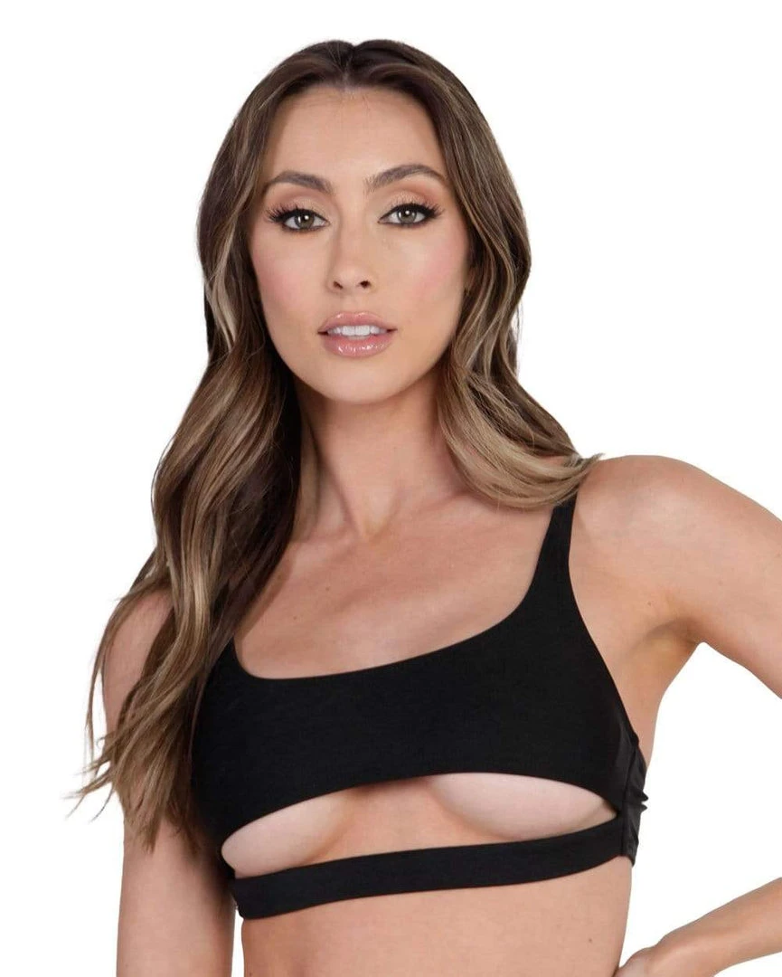 Dippin Daisies Clothing Malibu BB Cutout Crop Top 1 Dippin Daisies Clothing Malibu BB Cutout Crop Top