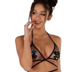 OhYes Tops Star Bright Wrap Around Top