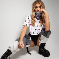 Hot & Delicious Black Bead Down 4 The Ride Reflective Chain Chaps Clothing