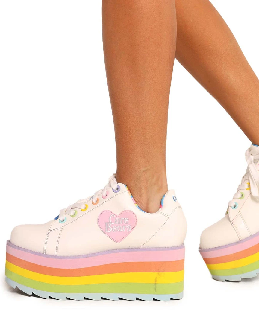 Shoes YRU X Carebears Lala Pastel Platform Sneakers 1 Shoes YRU X Carebears Lala Pastel Platform Sneakers