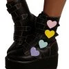 YRU Karma Valentine Platform Shoes