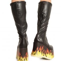 Shoes YRU Zen Flam Platform Boots