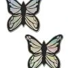 Pastease Holo Silver Butterfly Accessories