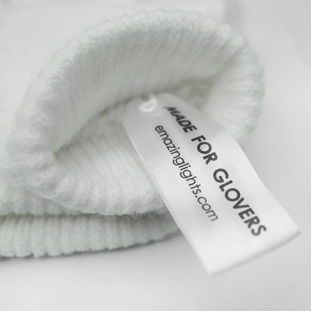 EmazingLights Emazing Magic Stretch Gloves - White Pashminas & Festival Accessories 3 EmazingLights Emazing Magic Stretch Gloves - White Pashminas & Festival Accessories